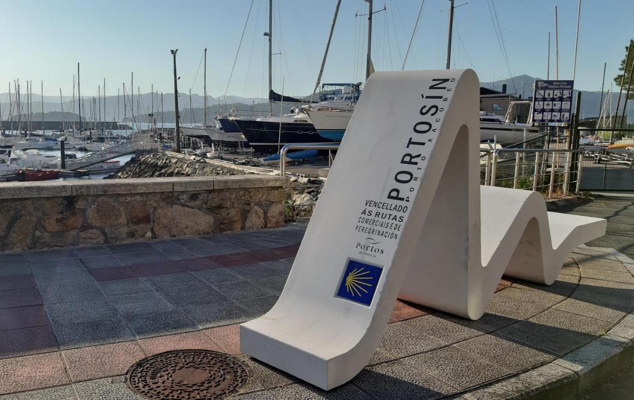 Apartamento Con Piscina En Portosin Exterior foto